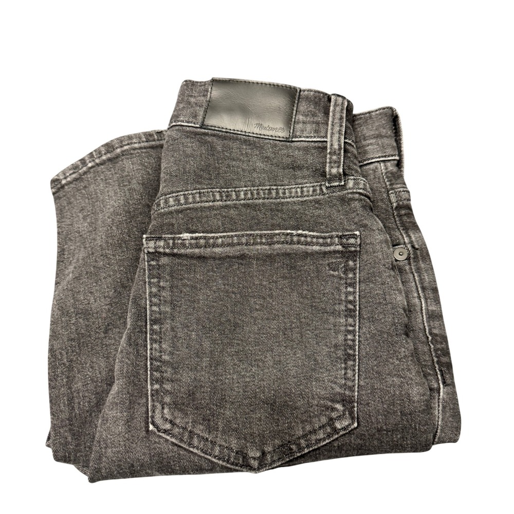 Madewell Jeans Womens 24‎ (25x26) The Perfect Vintage Crop Jean Faded Black